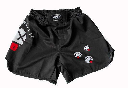 GFWI Dead Face Black shorts