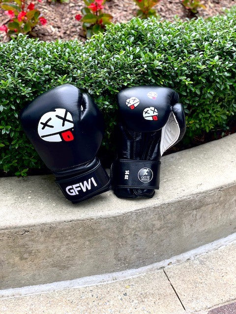 GFWI DeadFace Black Boxing Gloves